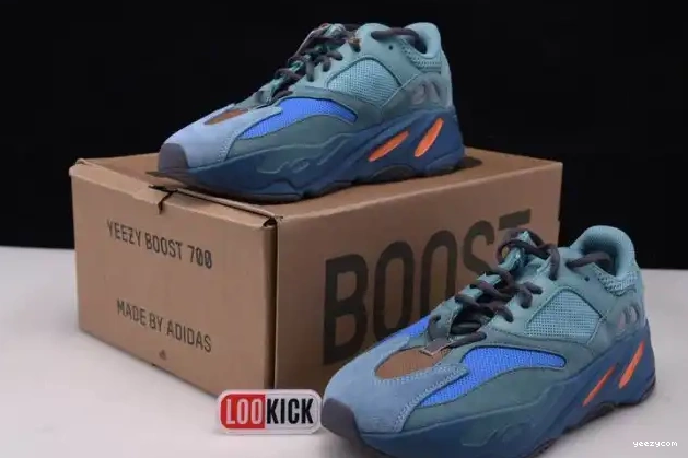 Sea Blue Adidas Boost Yeezy 700 GZ2002 0605